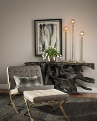 Stunning Brass Stand Table Lamps