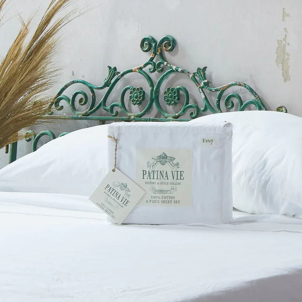 Patina Vie Cotton Sheet Set - 4 Piece